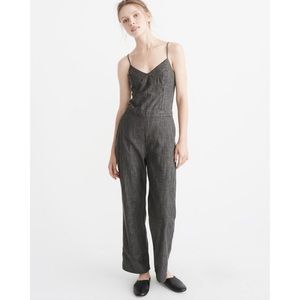 Abercrombie & Fitch Gray Jumpsuit